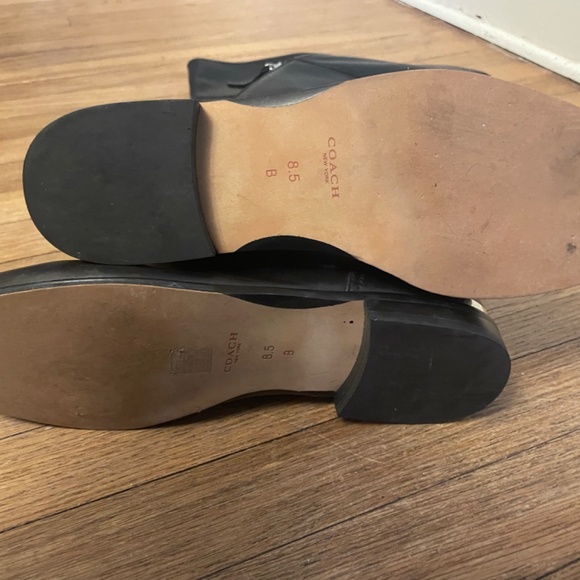 Coach zip up knee-high boots - Picture 5 of 5